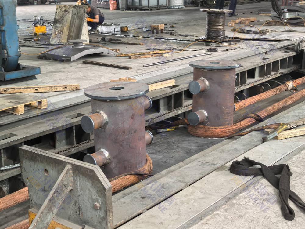 Mooring bollard pull test